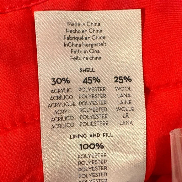 MOTHER Women’s The Fringe Patch Coat Size L - Picture 9 of 13